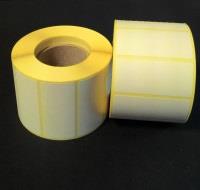 60X30 WELLUM ETİKET 1000 Lİ SARIM - 1